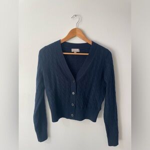 J.Crew Cashmere Cable Knit Cardigan